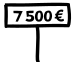 7500€